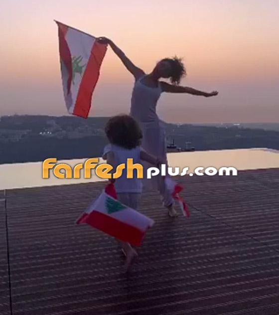 فيديو: ميريام فارس تطل مع ابنها جايدن مجددا لتوعيته على محبة الوطن صورة رقم 7