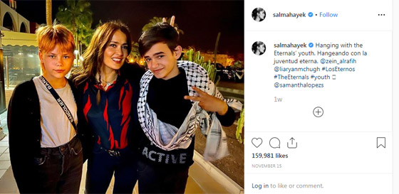 طفل كفرناحوم من اللجوء لهوليوود.. سلمى حايك تنشر صورته صورة رقم 5
