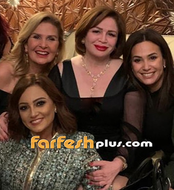 بشرى مع يسرا وإلهام شاهين وهند صبري: أحلى لمة ستات! صورة رقم 3