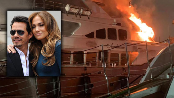 حريق يدمر يخت “مارك أنتوني” طليق جينيفر لوبيز.. 7 ملايين دولار غرقت في الماء! صورة رقم 14