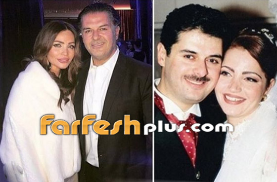 صورة قديمة لراغب علامة وزوجته من حفل زفافهما صورة رقم 1