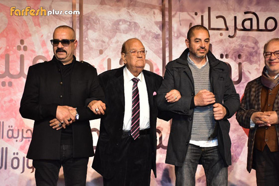 شاهدوا.. نجوم في تكريم الفنان المصري حسن حسني صورة رقم 1
