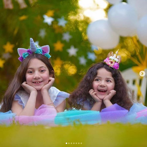 شاهدوا.. ابنة هيفاء وهبي تحتفل بعيد ميلاد طفلتيها وتحدث ضجة ! صورة رقم 14