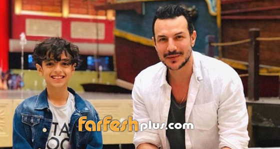 شاهدوا.. ابن الفنان باسل خياط بظهوره الأول يحرجه على الهواء صورة رقم 3