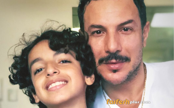 شاهدوا.. ابن الفنان باسل خياط بظهوره الأول يحرجه على الهواء صورة رقم 4