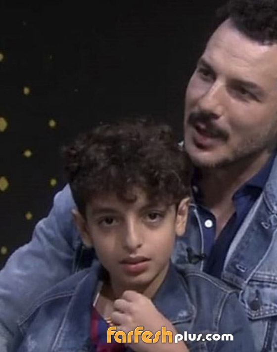 شاهدوا.. ابن الفنان باسل خياط بظهوره الأول يحرجه على الهواء صورة رقم 1
