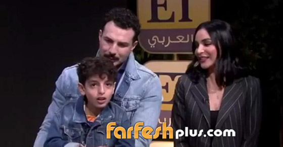شاهدوا.. ابن الفنان باسل خياط بظهوره الأول يحرجه على الهواء صورة رقم 2
