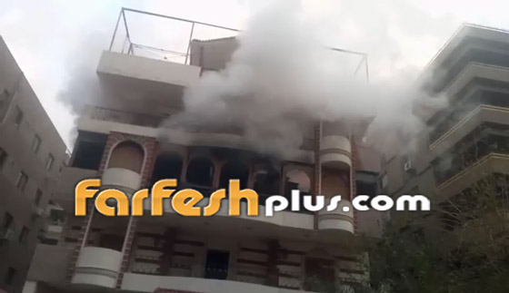 فيديو وصور: احتراق منزل إيهاب توفيق ووفاة والده مخنوقا بالدخان! صورة رقم 2
