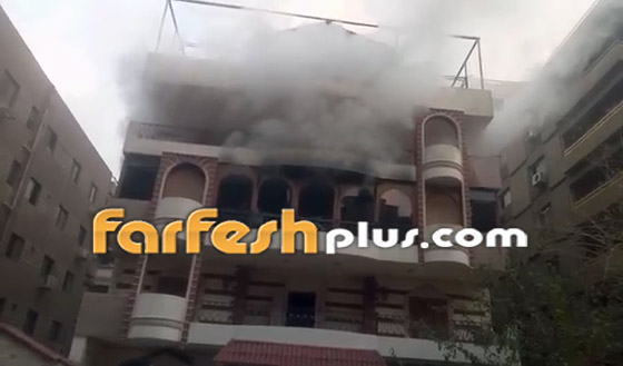 فيديو وصور: احتراق منزل إيهاب توفيق ووفاة والده مخنوقا بالدخان! صورة رقم 5