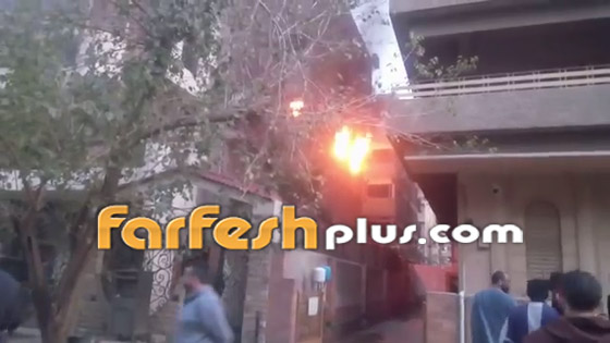 فيديو وصور: احتراق منزل إيهاب توفيق ووفاة والده مخنوقا بالدخان! صورة رقم 6