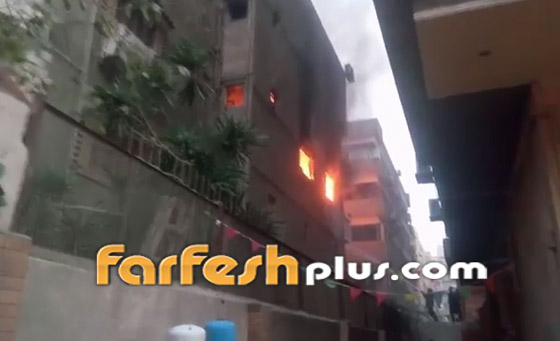 فيديو وصور: احتراق منزل إيهاب توفيق ووفاة والده مخنوقا بالدخان! صورة رقم 9