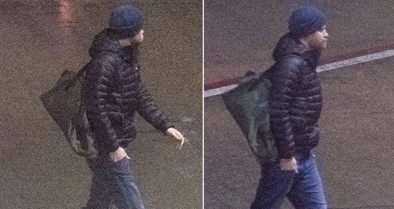 بهيئة غريبة وفي طائرة عامة.. هاري يصل كندا صورة رقم 1