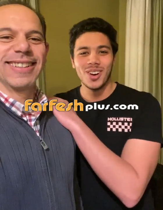 صور وفيديو: اليكم حفيد الزعيم عادل إمام الشاب والذي يحمل اسمه صورة رقم 1