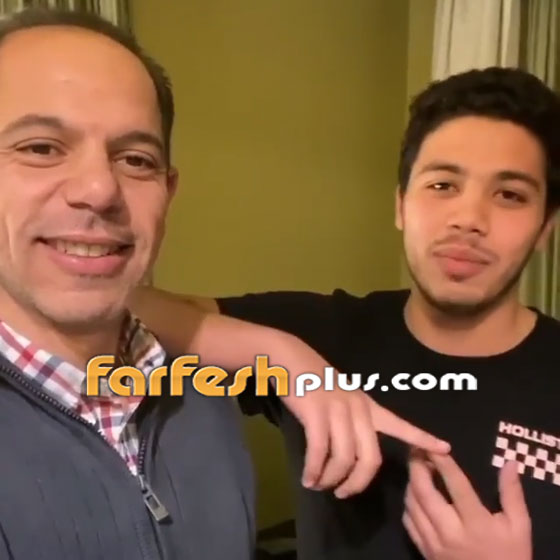صور وفيديو: اليكم حفيد الزعيم عادل إمام الشاب والذي يحمل اسمه صورة رقم 3