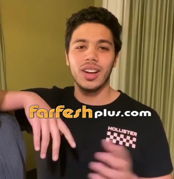 صور وفيديو: اليكم حفيد الزعيم عادل إمام الشاب والذي يحمل اسمه صورة رقم 4