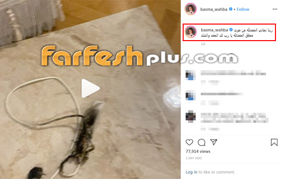 نجاة الإعلامية بسمة وهبة من الموت حرقا بسبب المدفأة الكهربائية! فيديو صورة رقم 1