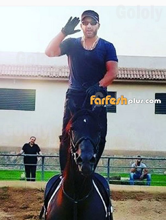 فيديو أحمد السقا يستعرض مهاراته في ركوب الخيل صورة رقم 7