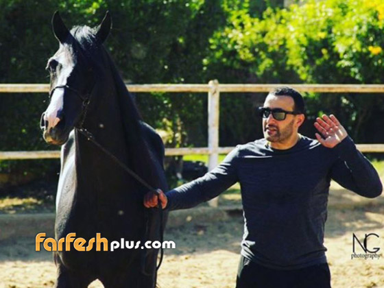 فيديو أحمد السقا يستعرض مهاراته في ركوب الخيل صورة رقم 8