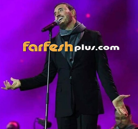 النجم العراقي كاظم الساهر يهدي شاله للجمهور وتفوز به ليلى السعودية صورة رقم 6