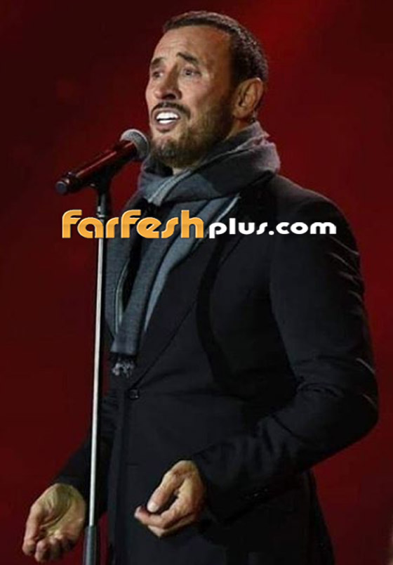 النجم العراقي كاظم الساهر يهدي شاله للجمهور وتفوز به ليلى السعودية صورة رقم 9