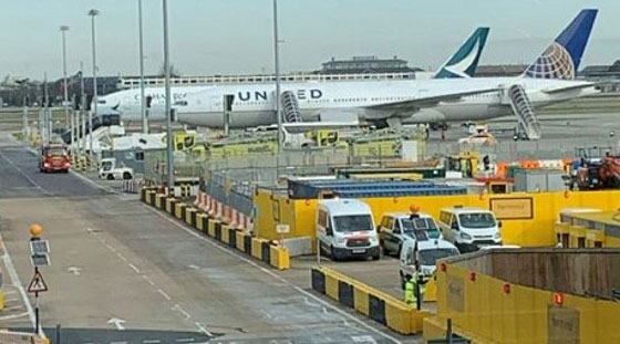 بلبلة بمطار هيثرو بلندن.. واحتجاز 8 طائرات بسبب كورونا صورة رقم 2