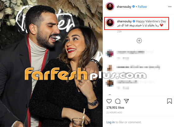 كيف احتفل النجوم في الفلانتين؟ عمرو اعترف لدينا وشيرين سرقت حسام صورة رقم 15