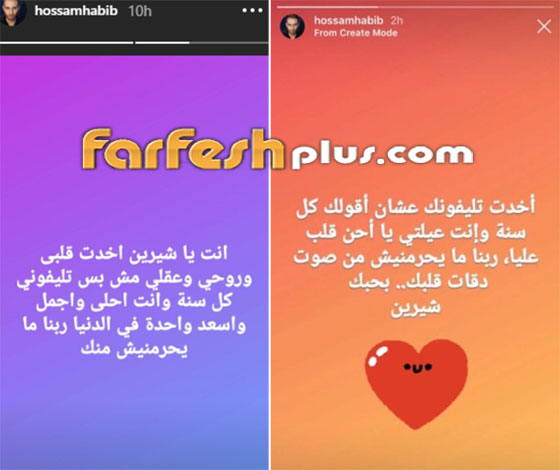 كيف احتفل النجوم في الفلانتين؟ عمرو اعترف لدينا وشيرين سرقت حسام صورة رقم 4