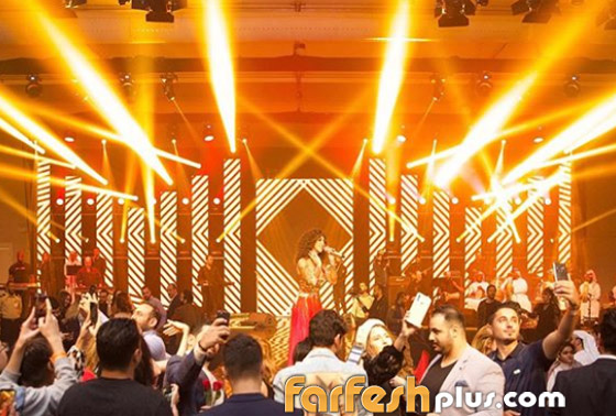 فيديو ميريام فارس في تحدي رقص شرقي مع معجبيها في الامارات صورة رقم 7