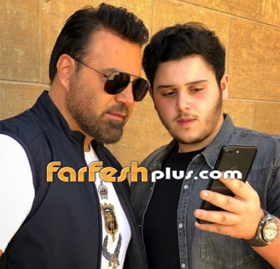 فيديو عاصي الحلاني يغني مع ابنه الوليد (مالي صبر) وينحني أمام قدميه صورة رقم 8