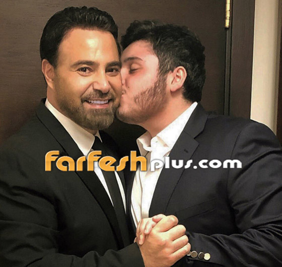فيديو عاصي الحلاني يغني مع ابنه الوليد (مالي صبر) وينحني أمام قدميه صورة رقم 9
