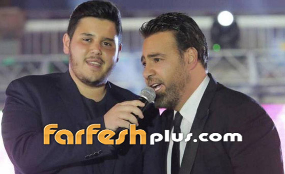 فيديو عاصي الحلاني يغني مع ابنه الوليد (مالي صبر) وينحني أمام قدميه صورة رقم 10