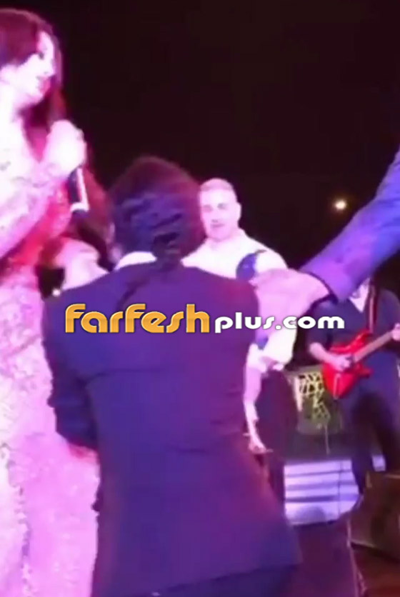 بالفيديو: معجب يقتحم المسرح ويركع أمام هيفاء وهبي طالبا يدها للزواج صورة رقم 4