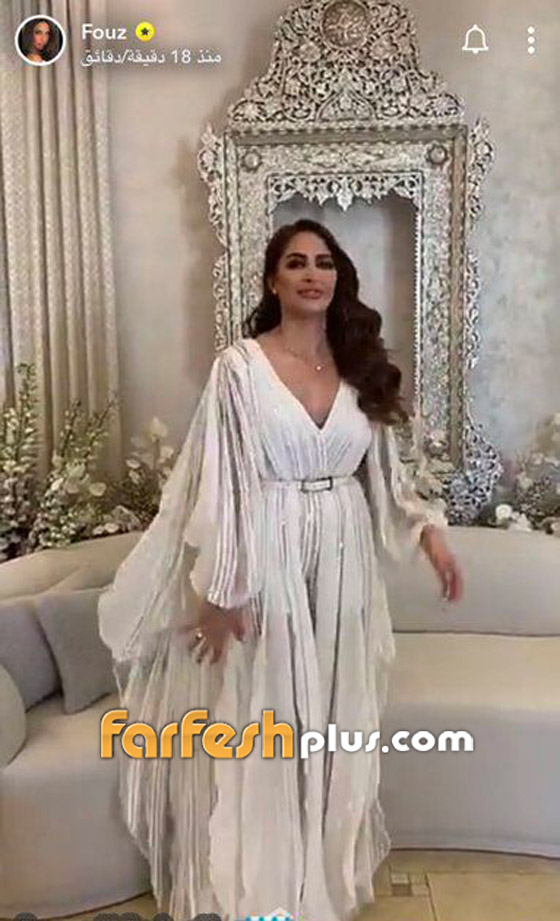 بالفيديو: رجفة اليد والفستان.. أبرز ملامح عقد قران فوز الفهد صورة رقم 1