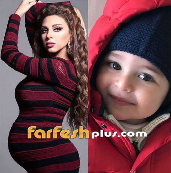 صورة ابن ميريام فارس لأول مرة.. نسخة طبق الأصل عن والدته! صورة رقم 1
