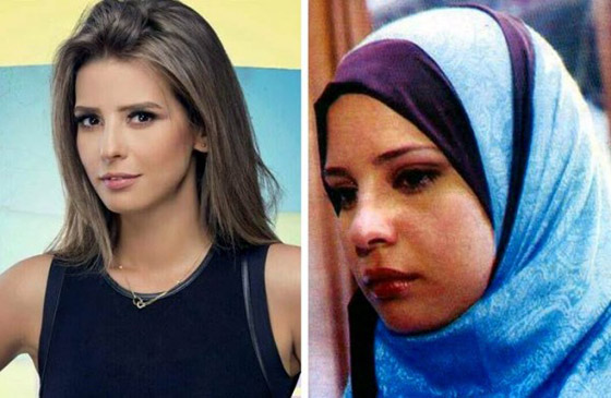 صور 9 فنانات خلعن الحجاب منهن حلا شيحة،غادة عادل والراقصة دينا صورة رقم 4