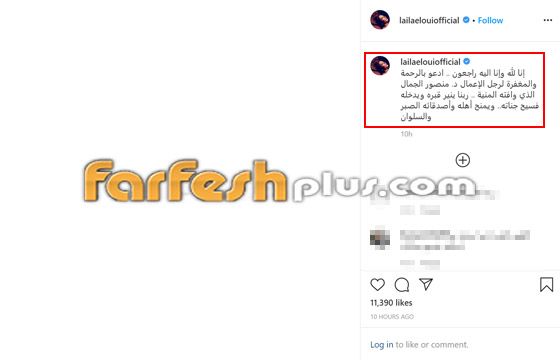 وفاة طليق ليلى علوي بسبب كورونا، وهكذا نعته النجمة المصرية صورة رقم 1