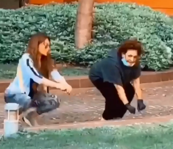 فيديو.. هيفاء وهبي مع والدتها أثناء ممارسة الرياضة صورة رقم 2