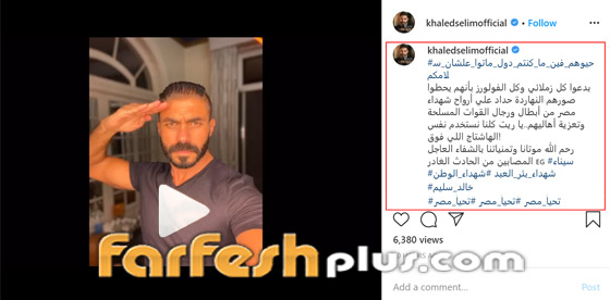 الكينج منير، يسرا، شريف منير، ليلى علوي ونيللي كريم ينعون شهداء مصر صورة رقم 5