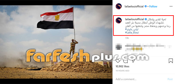 الكينج منير، يسرا، شريف منير، ليلى علوي ونيللي كريم ينعون شهداء مصر صورة رقم 6