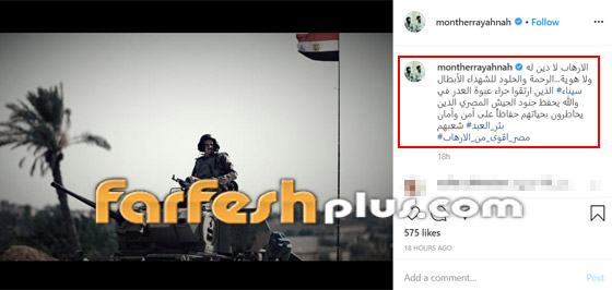 الكينج منير، يسرا، شريف منير، ليلى علوي ونيللي كريم ينعون شهداء مصر صورة رقم 8