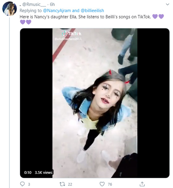  فيديو وصور: المغنية العالمية بيلى ايليش معجبة بأغانى اللبنانية نانسى عجرم.. صورة رقم 3
