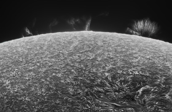 تفاصيل نارية وخاطفة للأنفاس.. الشمس عن قرب في صور جديدة! صورة رقم 6