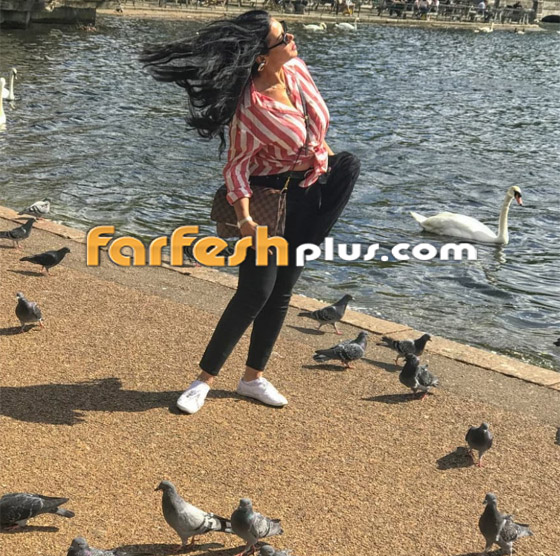 10 صور جديدة لنجوم الفن: رانيا يوسف مع الحمام وفيفي عبده أمام البحر صورة رقم 3