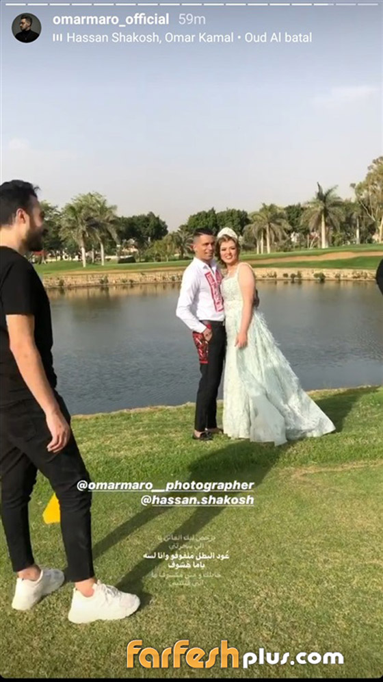 صور وفيديو خطوبة حسن شاكوش مغني 