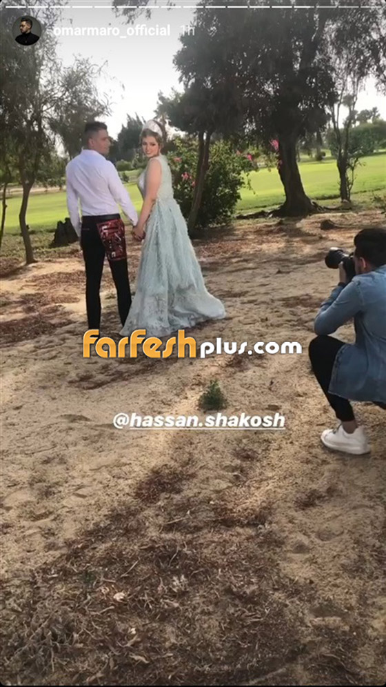 صور وفيديو خطوبة حسن شاكوش مغني 