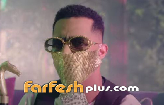 محمد رمضان بقفاز مرصع في كليب (كورونا فيروس) وابنه يظهر لأول مرة صورة رقم 8