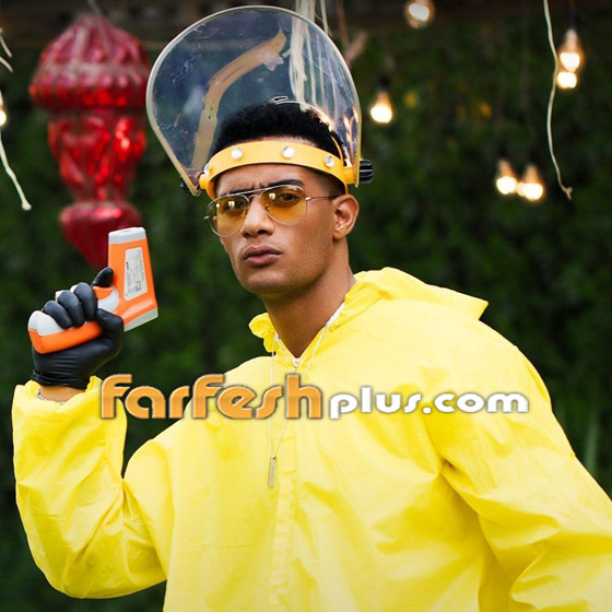محمد رمضان بقفاز مرصع في كليب (كورونا فيروس) وابنه يظهر لأول مرة صورة رقم 17