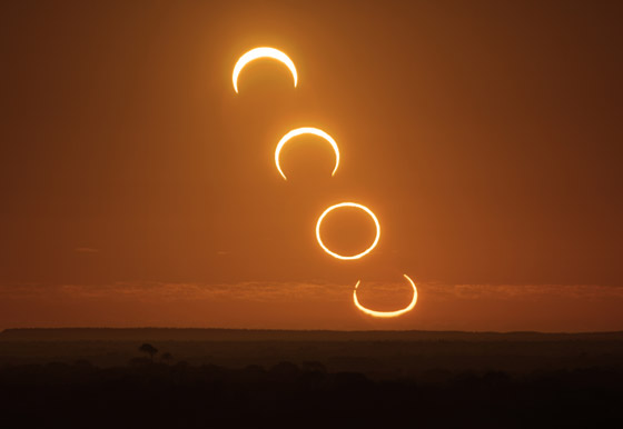 ظاهرة سماوية نادرة: شاهدوا كسوف الشمس الحلقي 2020 هذا الأسبوع صورة رقم 9