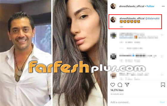 خطوبة أحمد فلوكس واللبنانية ديالا مكي (تكبره بـ3 سنوات) وابنه يناديها (ماما) صورة رقم 7