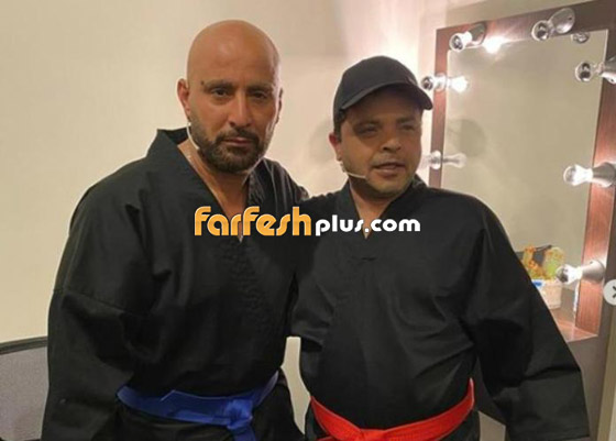 صورة احمد السقا قبل 21 عاما في حفل زفافه مع العروس ومحمد هنيدي  صورة رقم 4